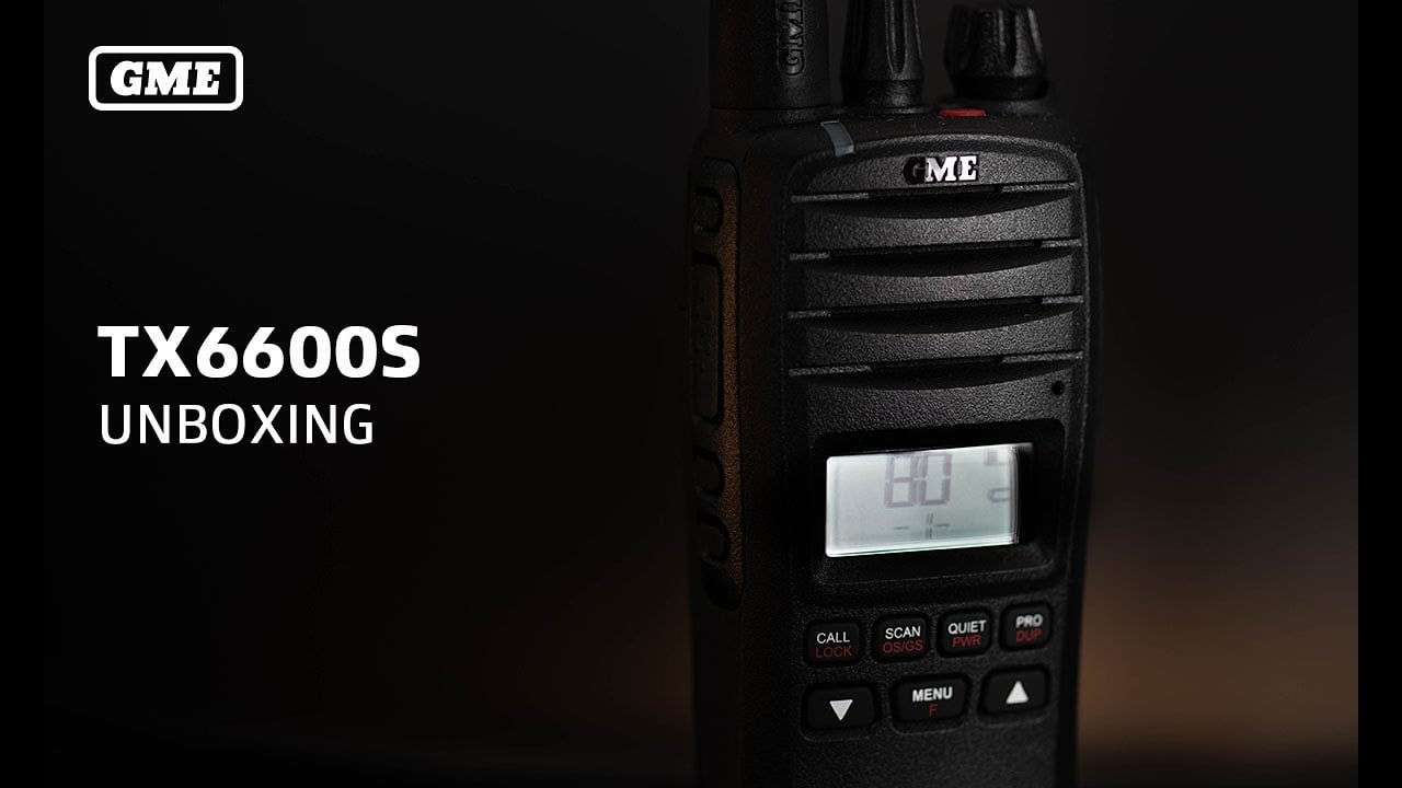 UHF CB Handheld | TX6600S | Unboxing