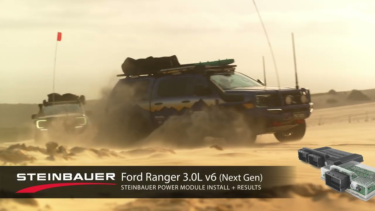 Ford Ranger 3.0L V6 (next gen) STEINBAUER Power Module Install