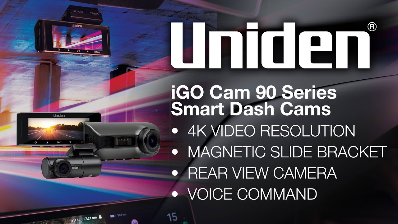 Uniden - IGO CAM 90 Series - Smart Dash Cam