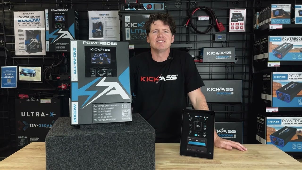 Introducing The KickAss PowerBoss | Ultra Compact All-In-One Power System