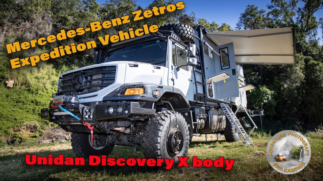 Mercedes Benz Zetros Expedition Vehicle. COMPLETE EXPEDITION VEHICLE WALK-THROUGH