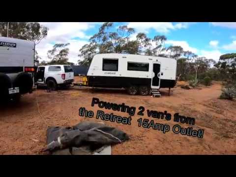 Retreat electric van testing: Powering two vans!