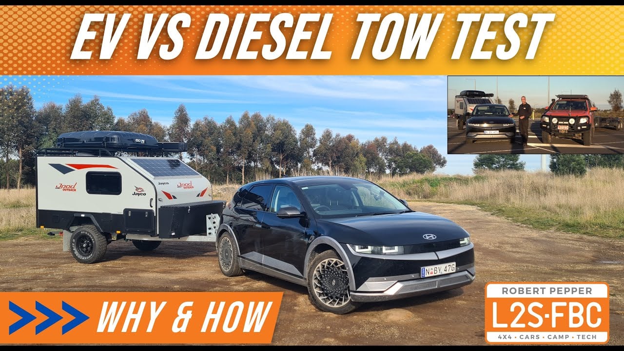 EV vs diesel - tow test in detail!