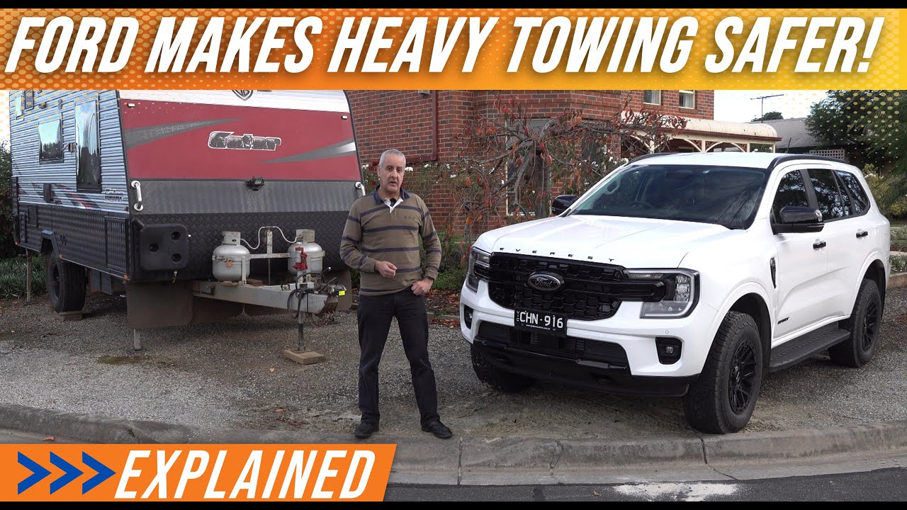 Towing safety gamechanger - Ford's new trailer stability control for Ranger and Everest