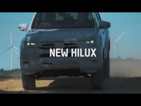The new Hilux - Alonso`s first experience in October 2019