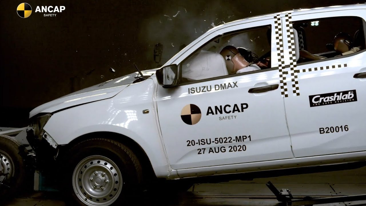 2021 Isuzu D-MAX – ANCAP Crash Test (September 2020)