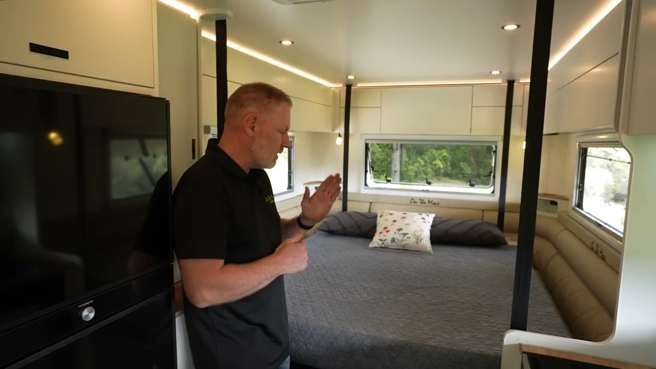 Join Kent for a walk through of the On The Move Caravans Grenade 6.9F