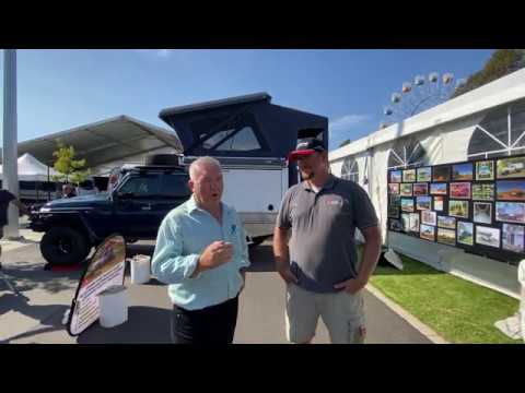 Jacksons new Dual Cab Hard Lid slide on Camper