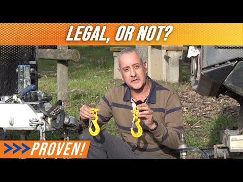 Are those yellow hooks legal?