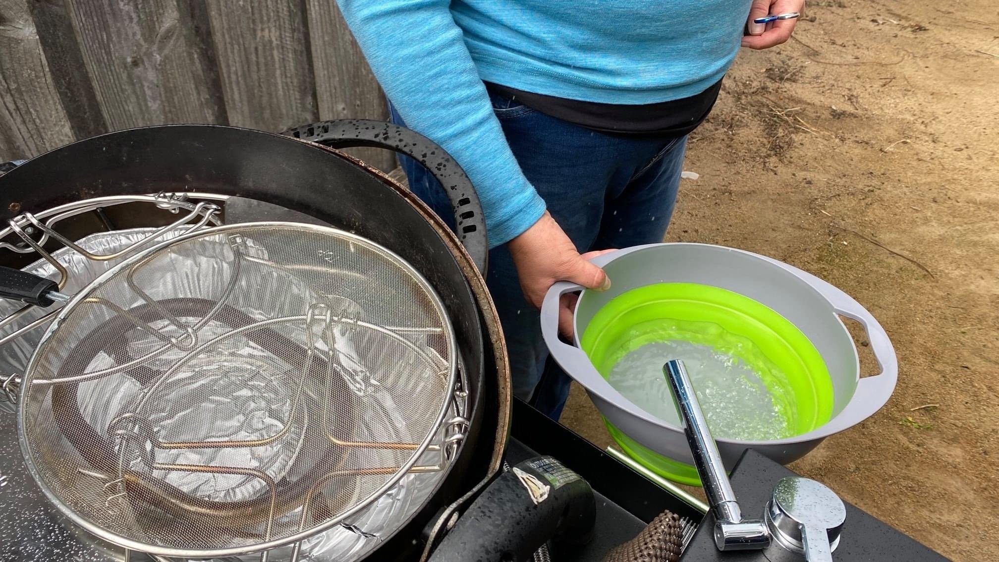 11. Filling A Basin From The New Tap