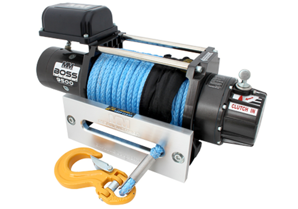 RV DAILY Mean Mother Boss Synthetic Rope Winch
