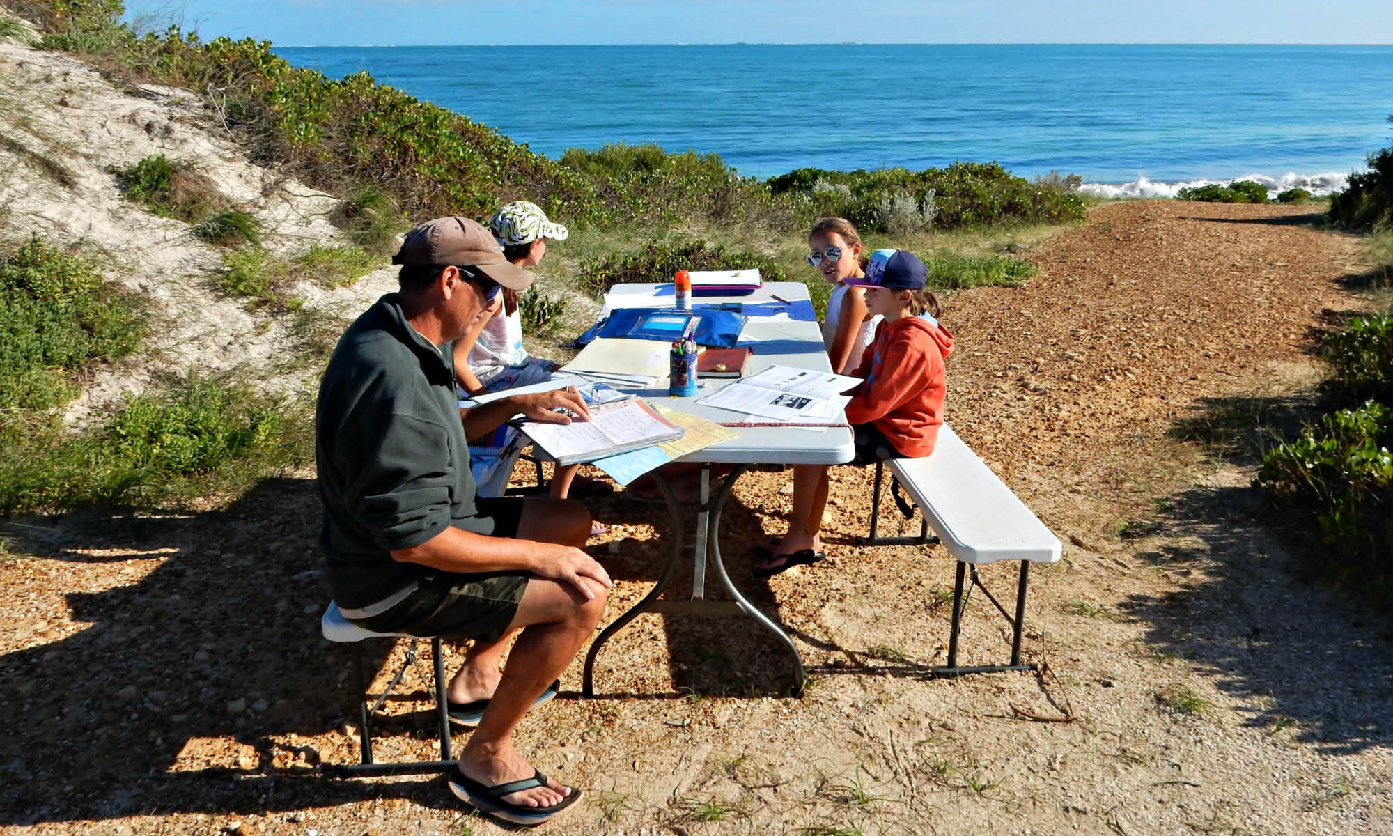 Schooling your kids on the road