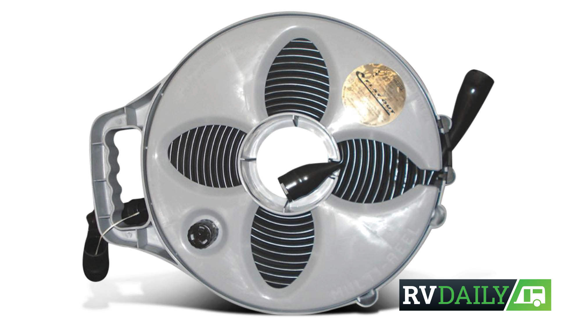 Flat Out C3- 25mm ID 6m Sullage Hose on Compact-Reel