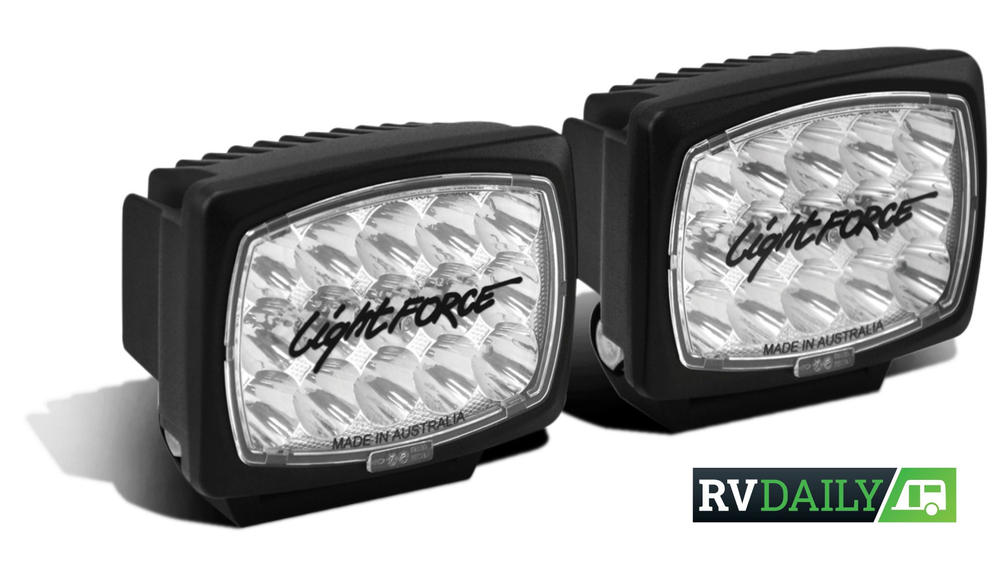 RV DAILY Lightforce Striker LED Driving Lights