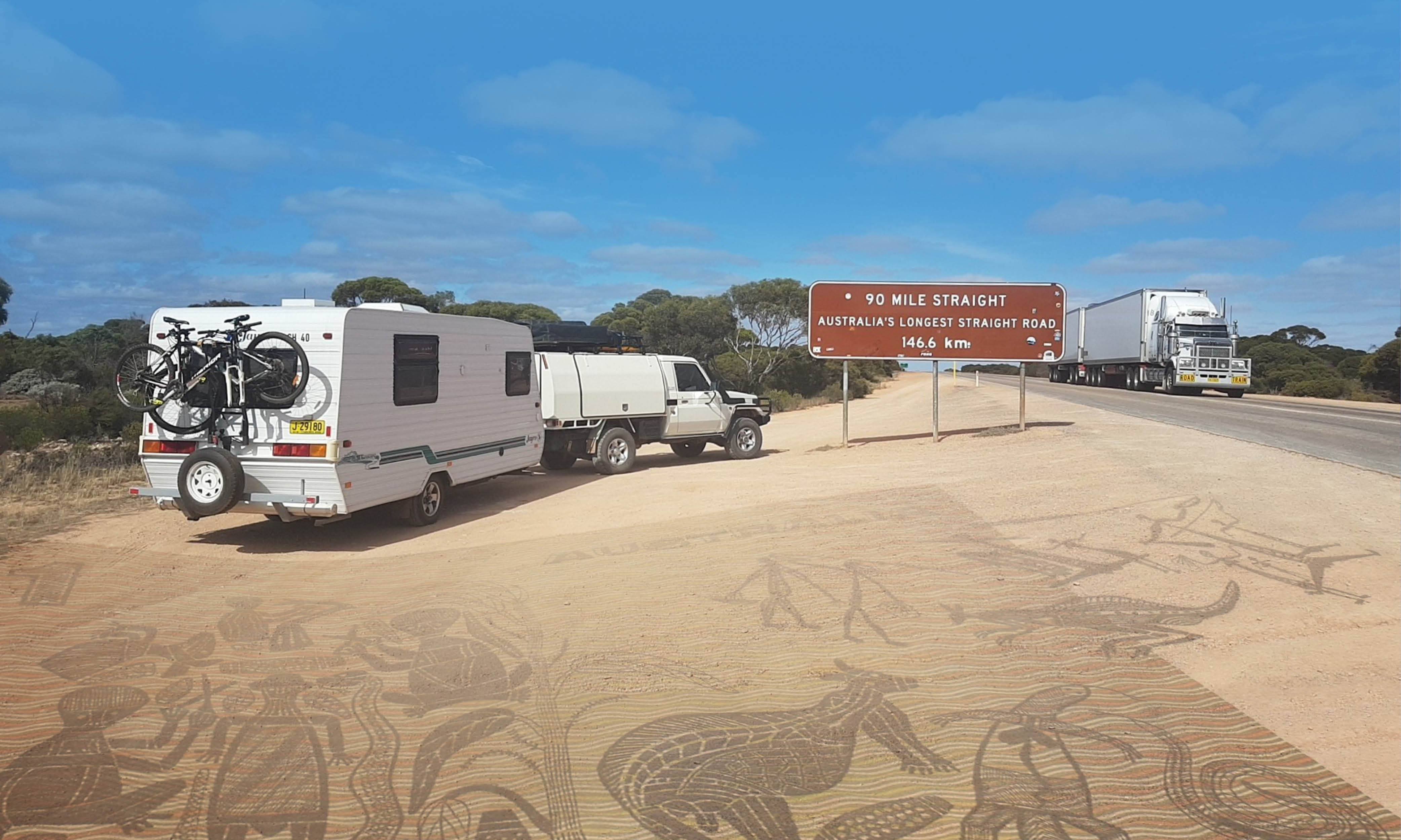 The couple that travelled Australia for $1 a kilometre