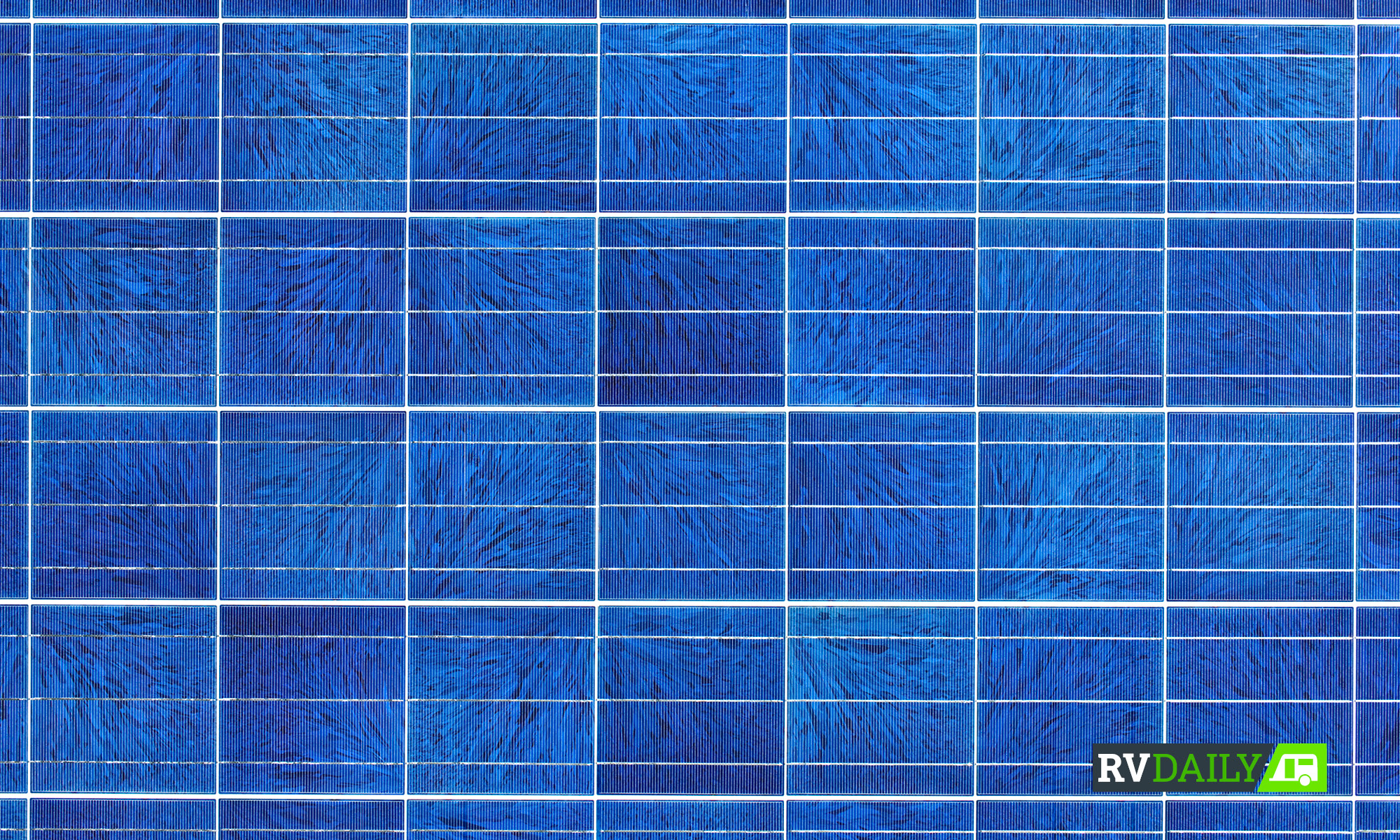 a solar panel in close-up