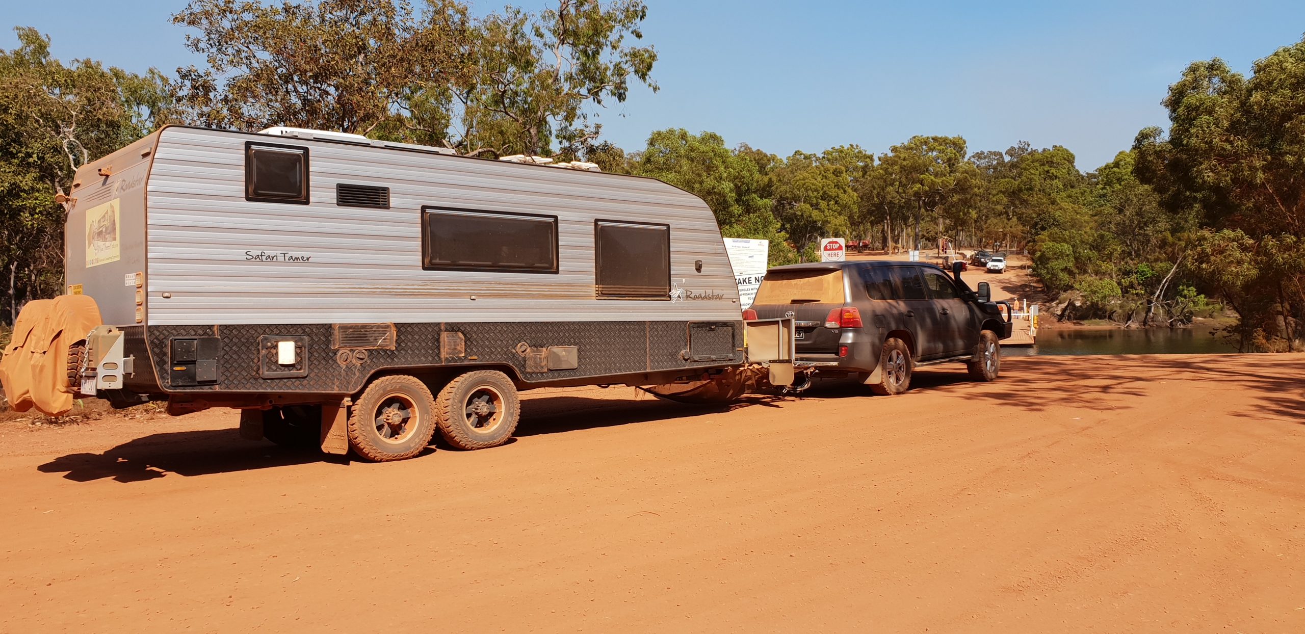 hardline river crossing Cape York