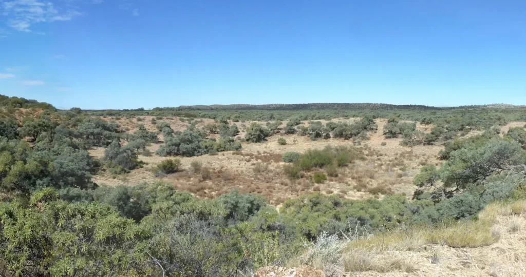 View of Boxhole Crater 2