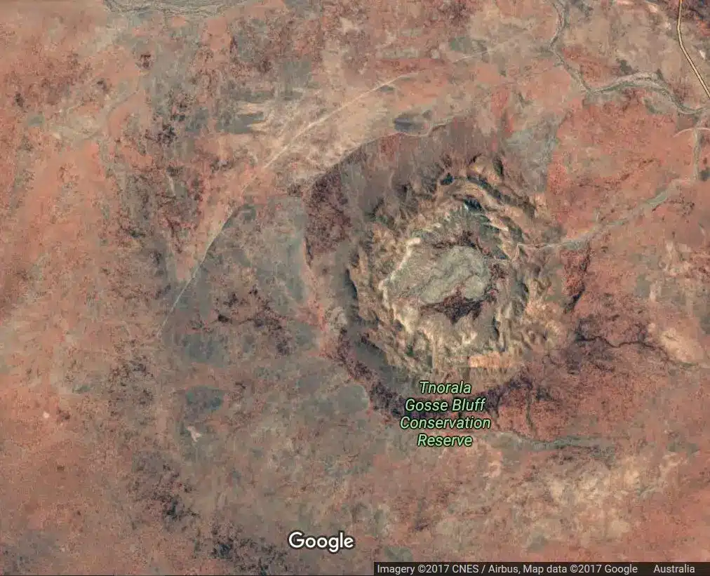 View of Gooses Bluff Crater 3