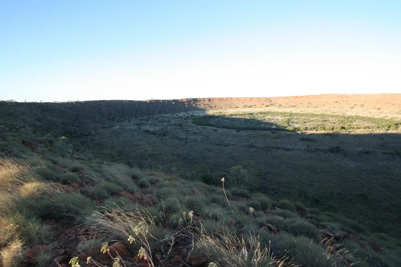 wolfe creek crater view
