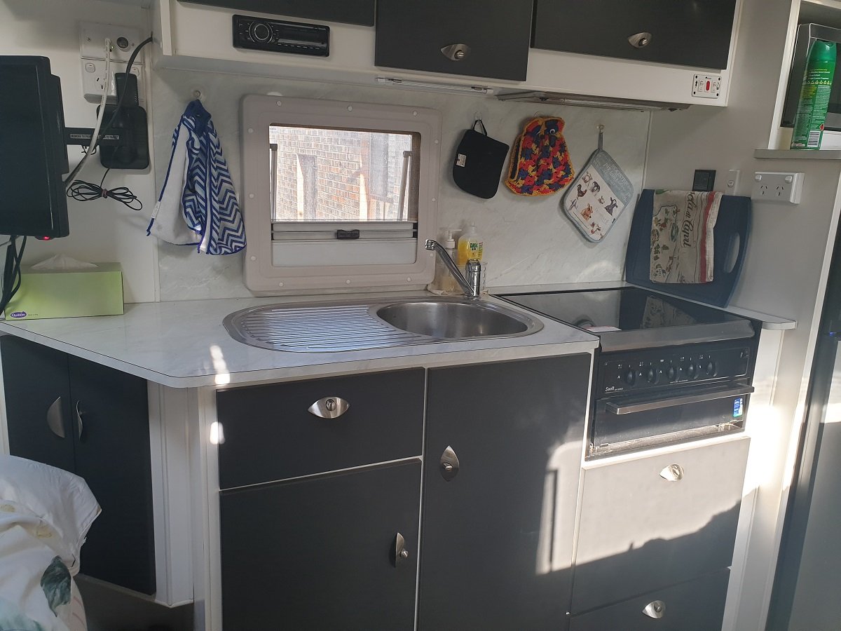 Newlands LTD caravan kitchen