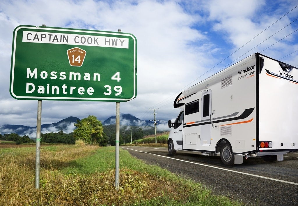 Windsor Caravans has produced a motorhome the new Windsor Daintree