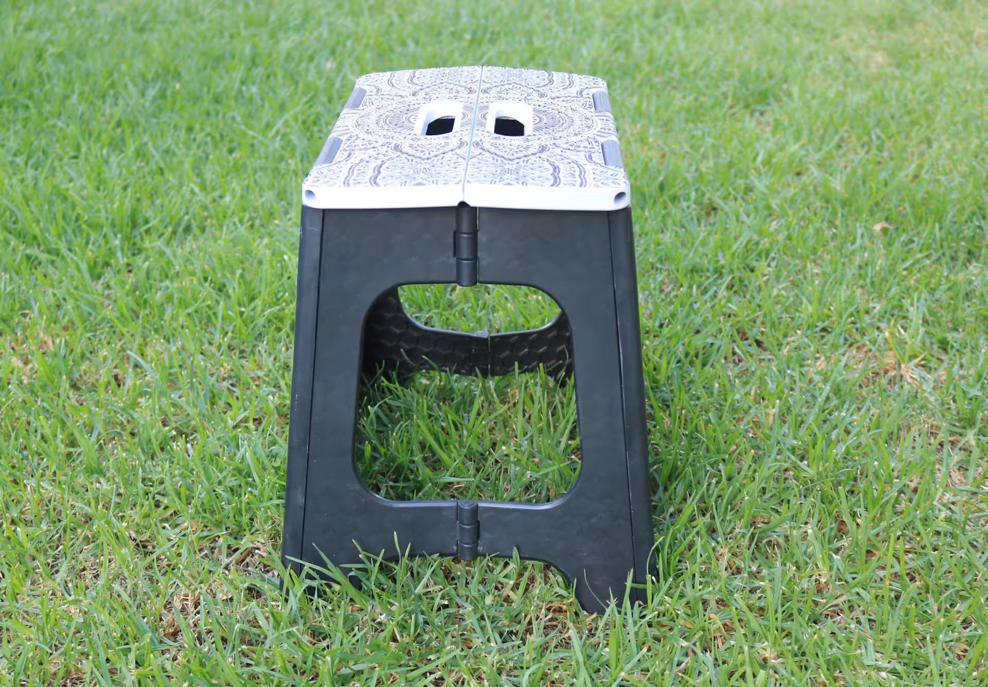 Portable folding step © Glenys Gelzinis 