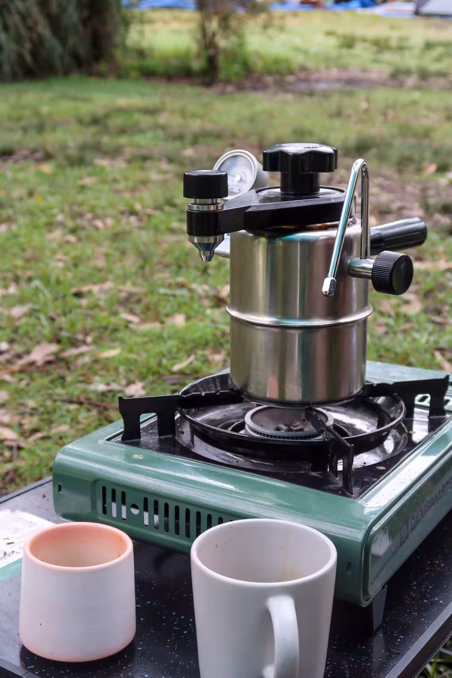 Coffees and the Bellman Espresso & Steamer