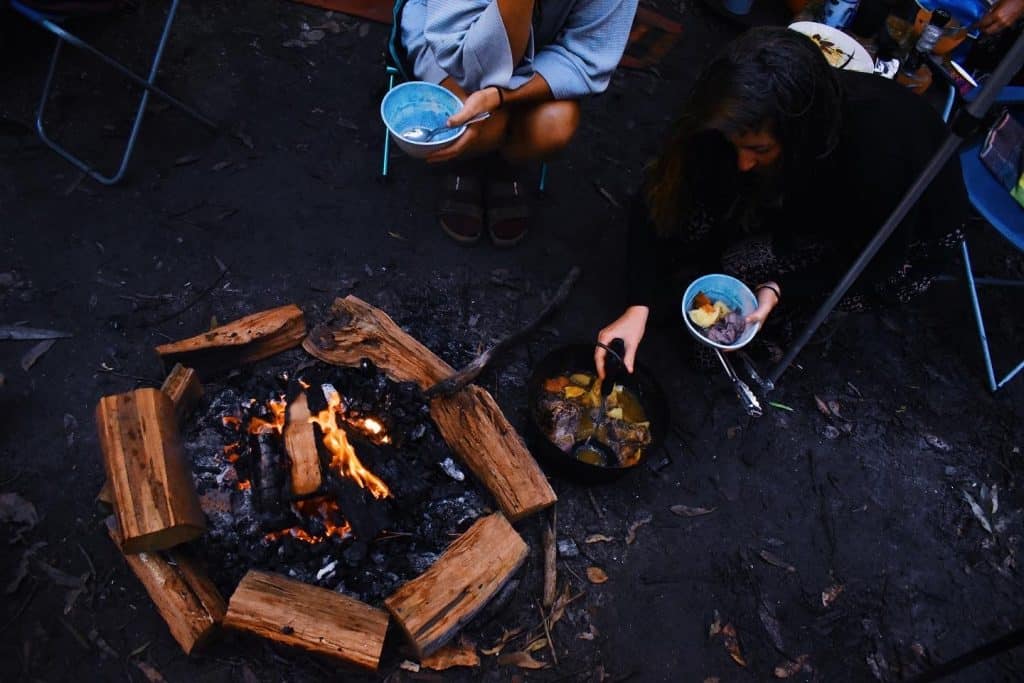 how to cook outdoors