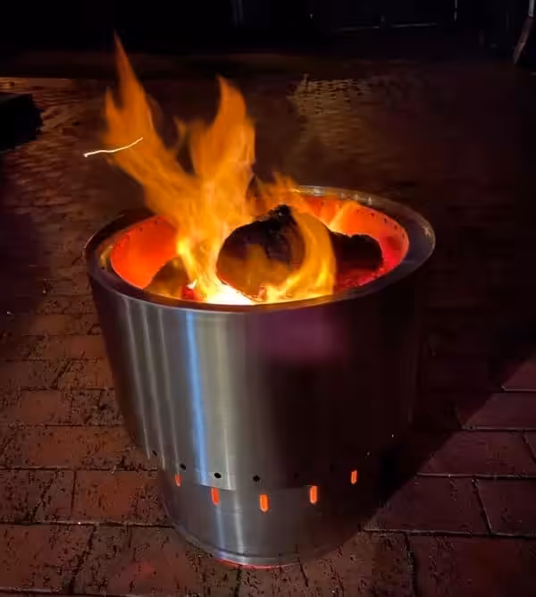 smokeless fire pits