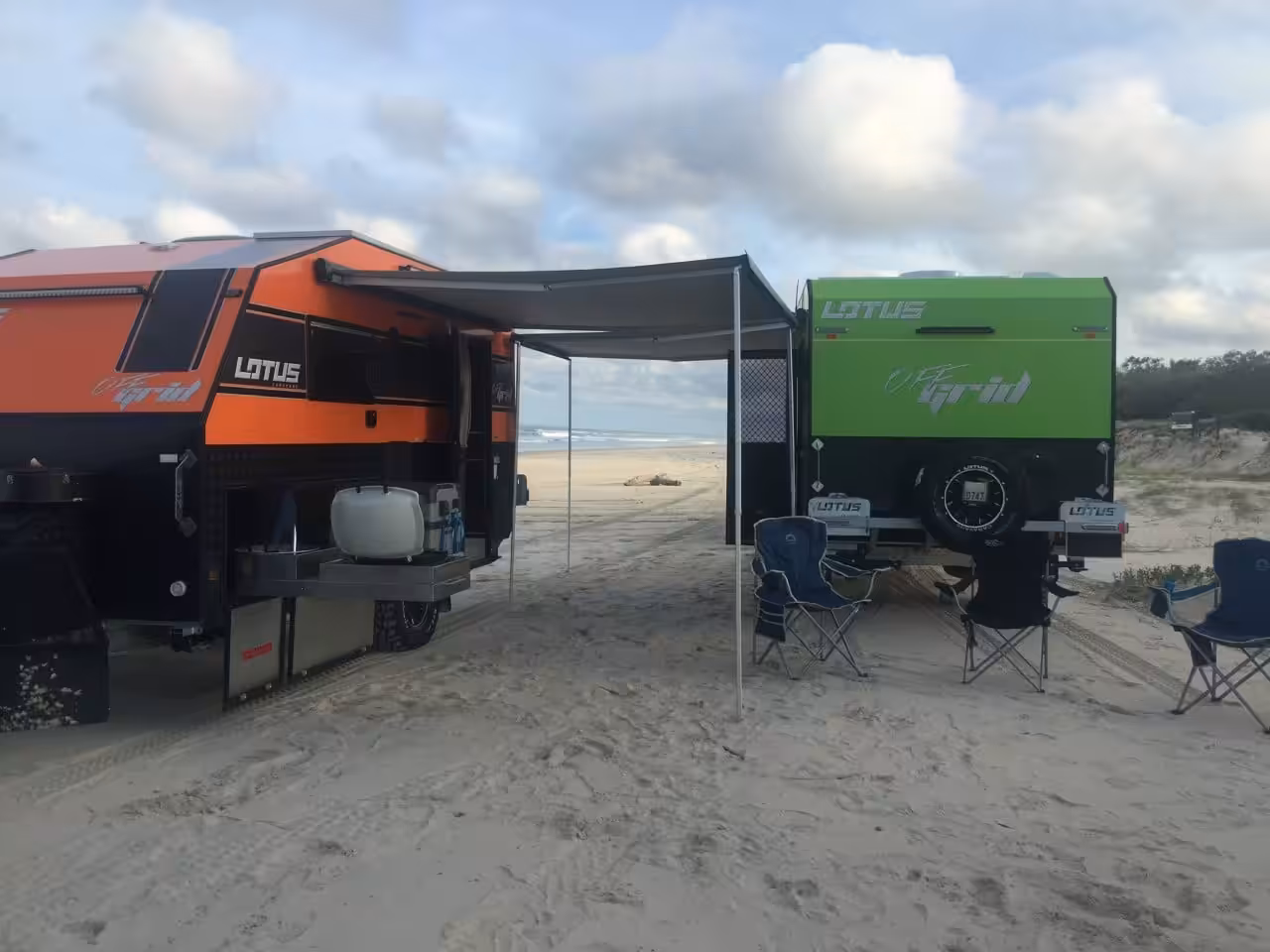 towing on sand