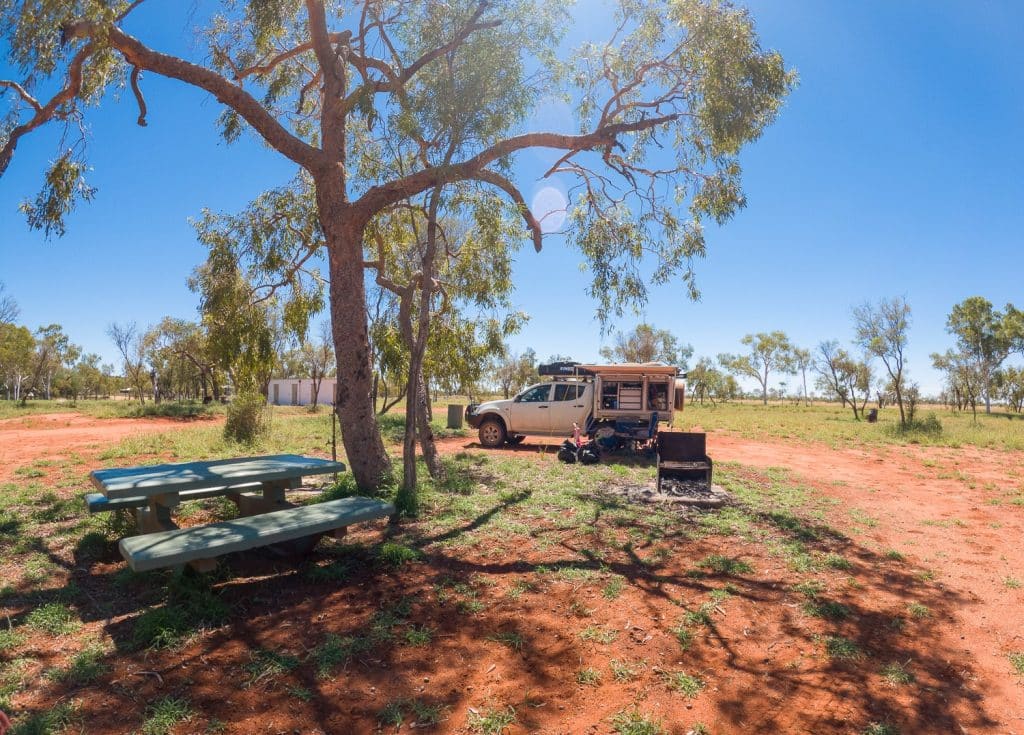 remote camping Jervois Station