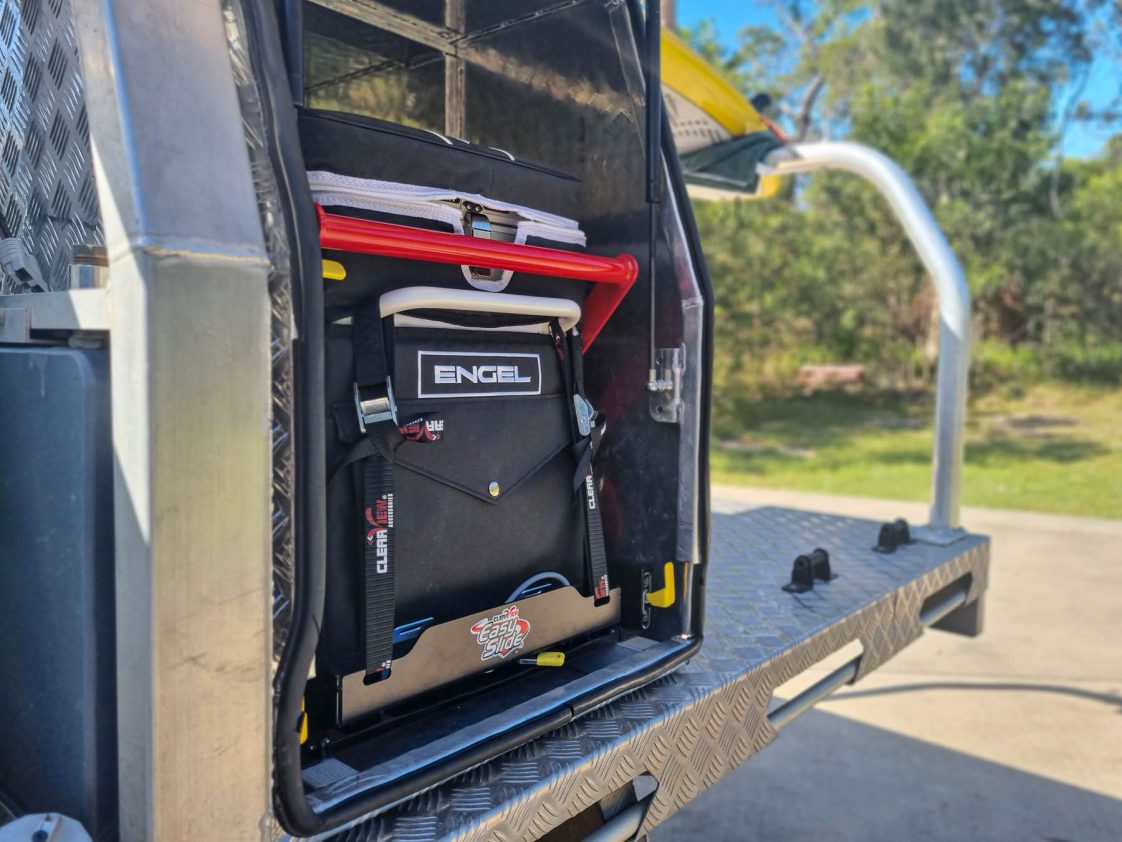 Test How long can a 40L Engel fridge last on one battery charge