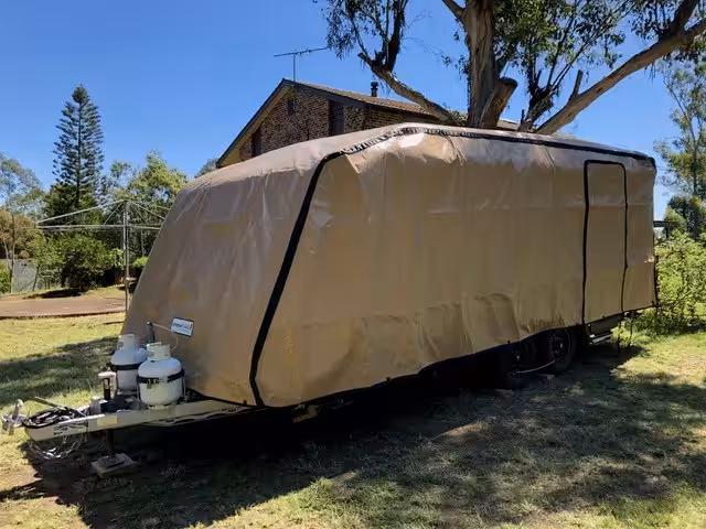 Caravan cover