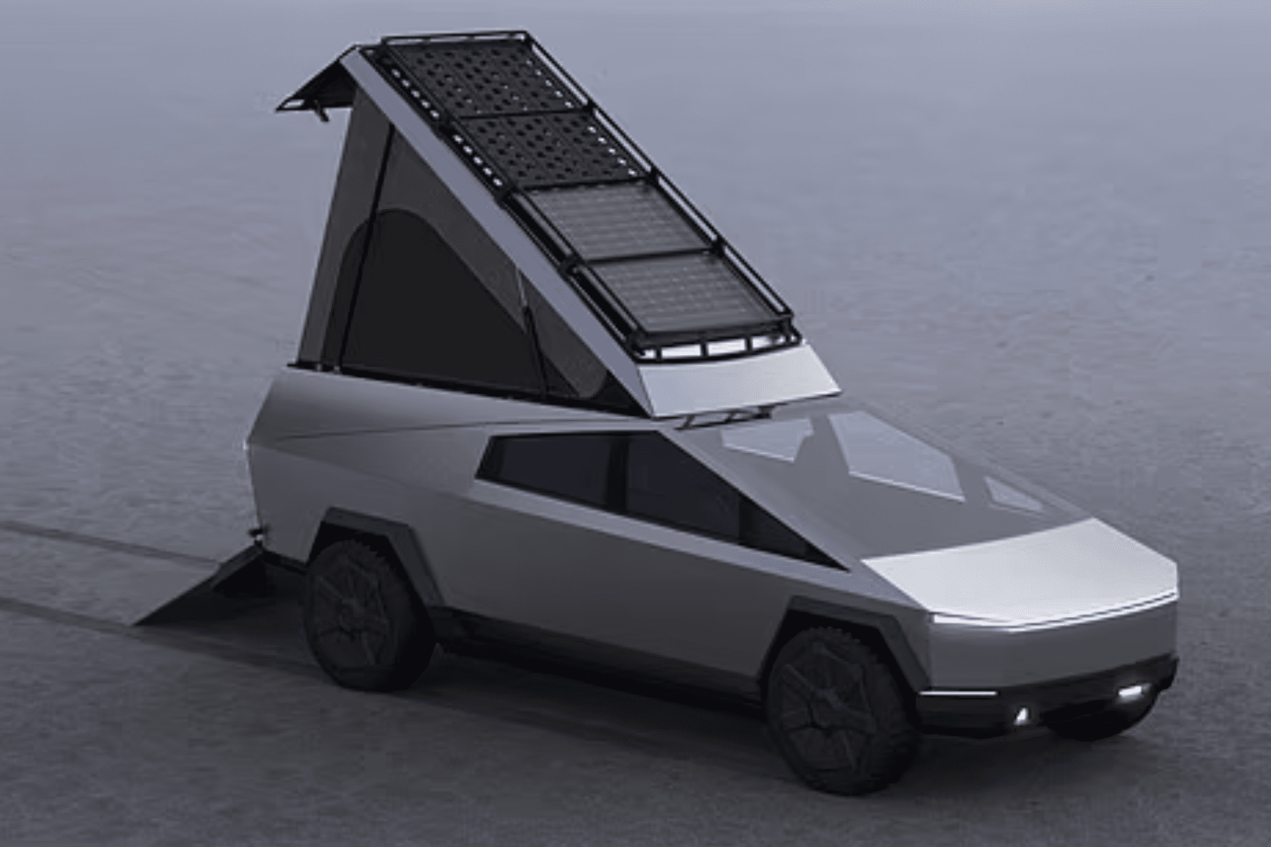 From Tesla Cybertruck To Luxurious Camper The 34 000 Attachment RV 