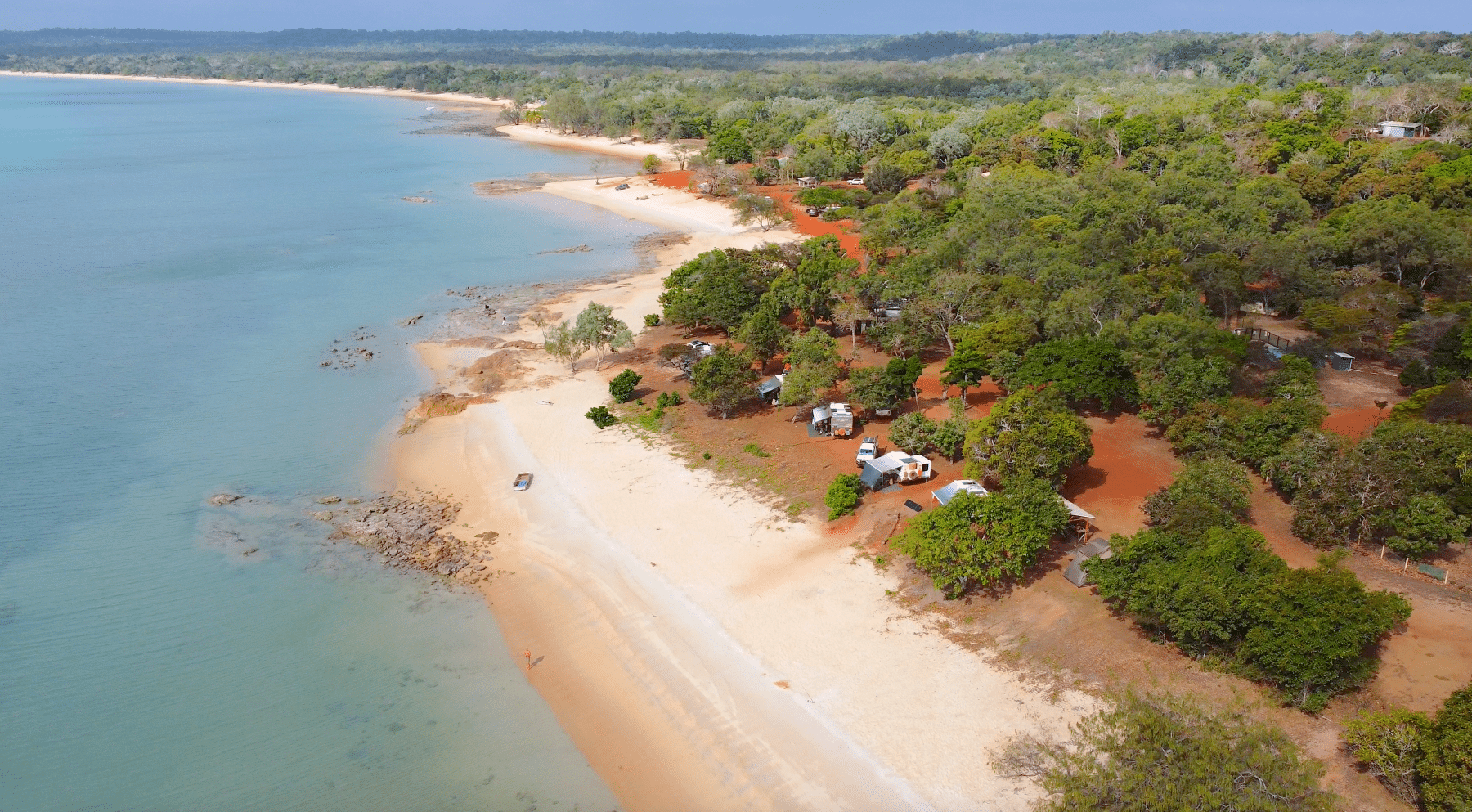 beach camping QLD