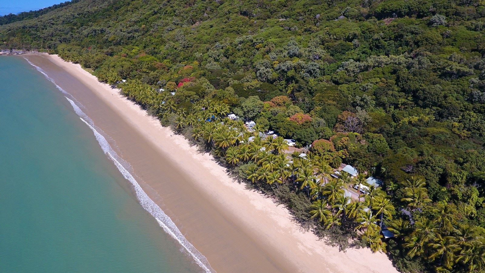 beach camping QLD