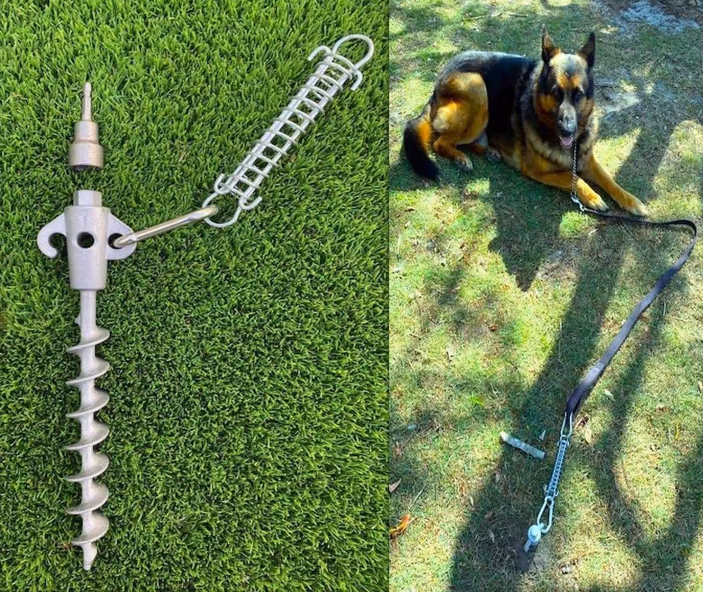 Terra Bite screw-in ground pegs