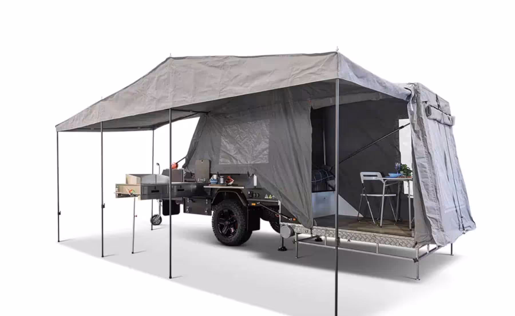 hard floor camper trailers - Cub Brumby