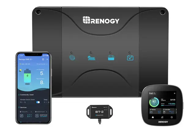 Monitoring a Renogy DC-DC charging system on a smartphone