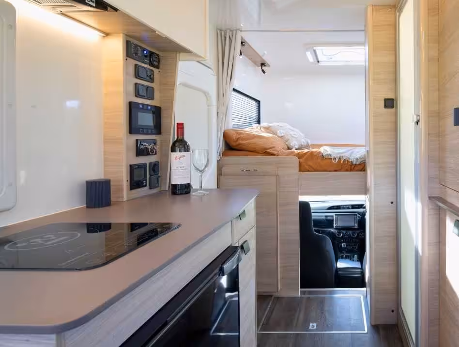 motorhome with an ensuite