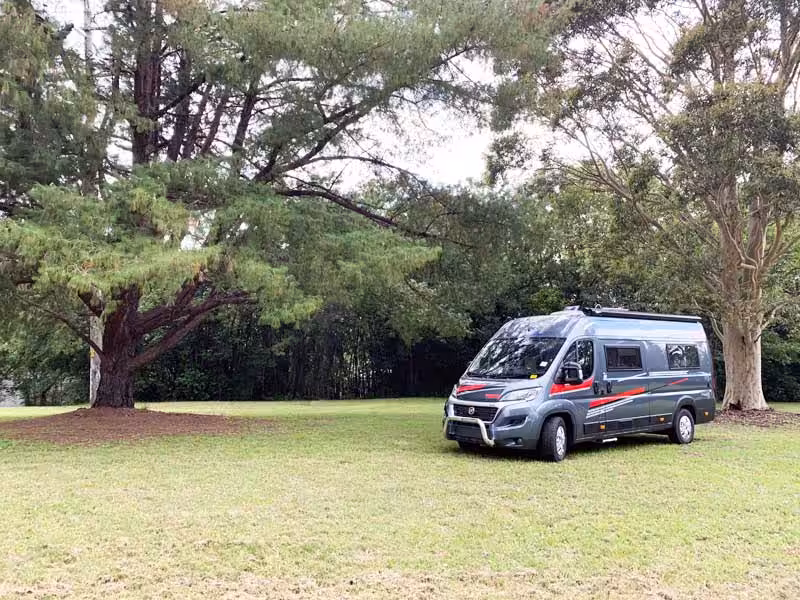 campervan with an ensuite
