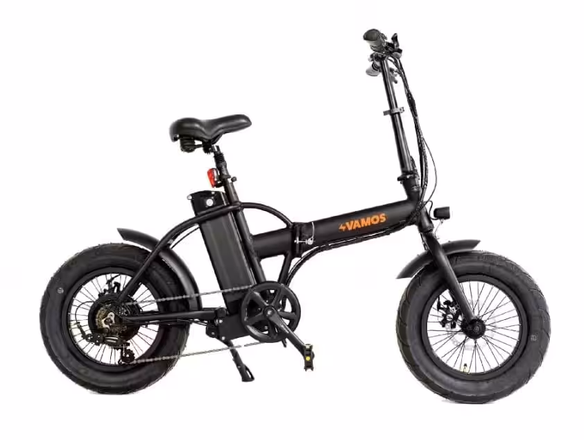 folding fat tyre ebike