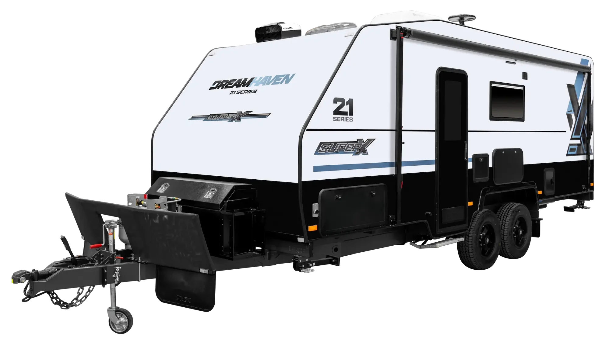 Dreamhaven Series X affordable off-road caravans for family adventures