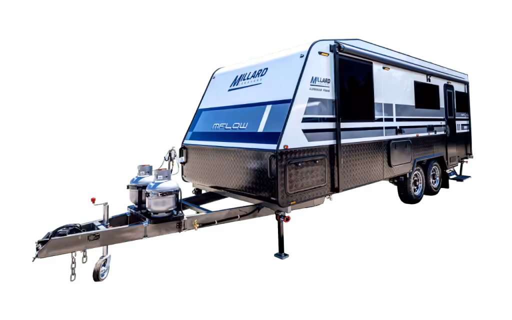 Millard MFLOW entry level touring caravan with modern features