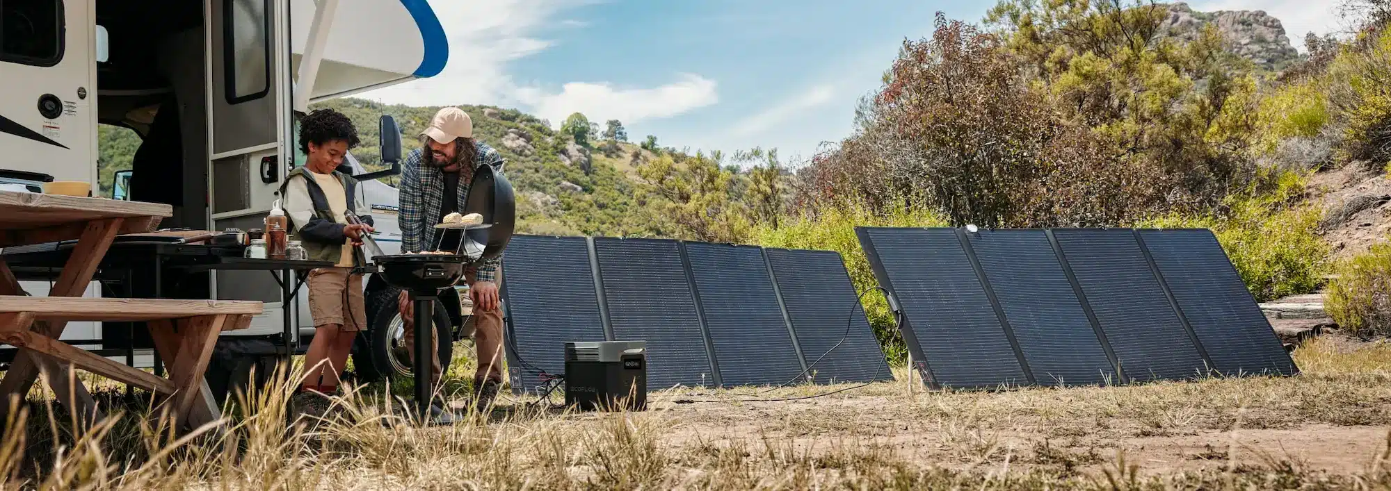 Ecoflow Delta Pro portable power station for off-grid caravan packing list