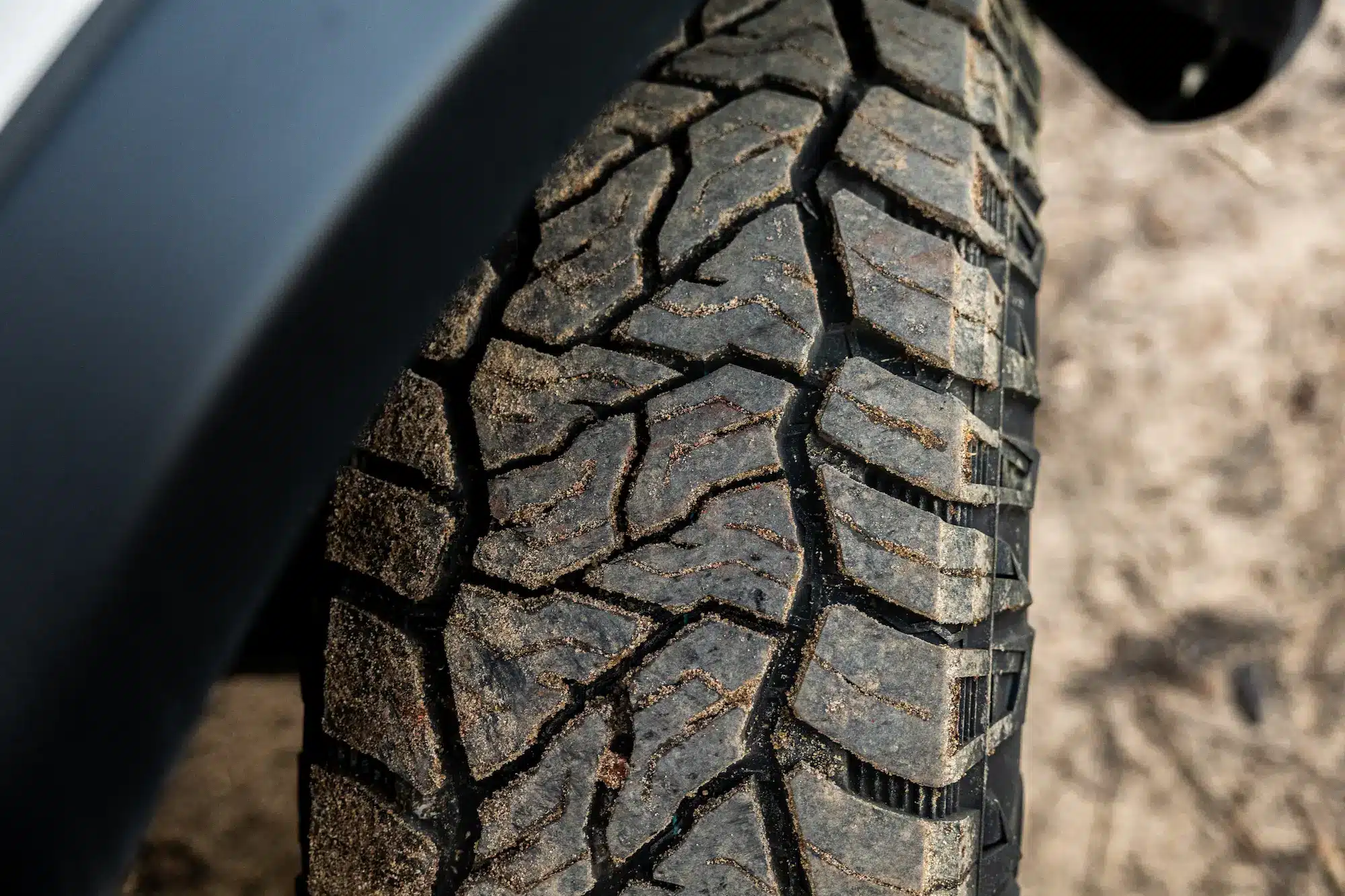 It might give up a little highway comfort, but the RT’s off-road gains over a mud tyre are massive, especially when you’re towing