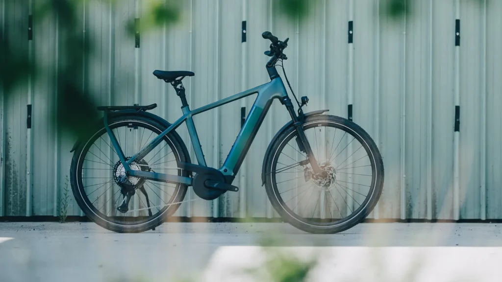 Cube Kathmandu Hybrid e-bike for caravan touring