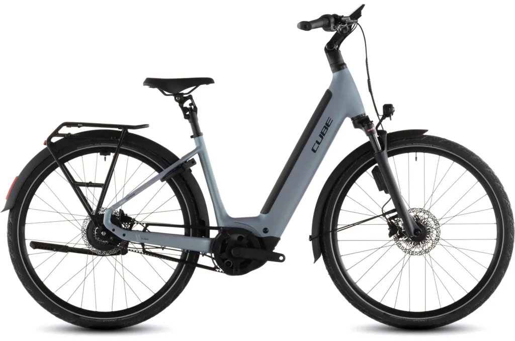 Cube Supreme Hybrid full bike shot - best e-bikes for caravans
