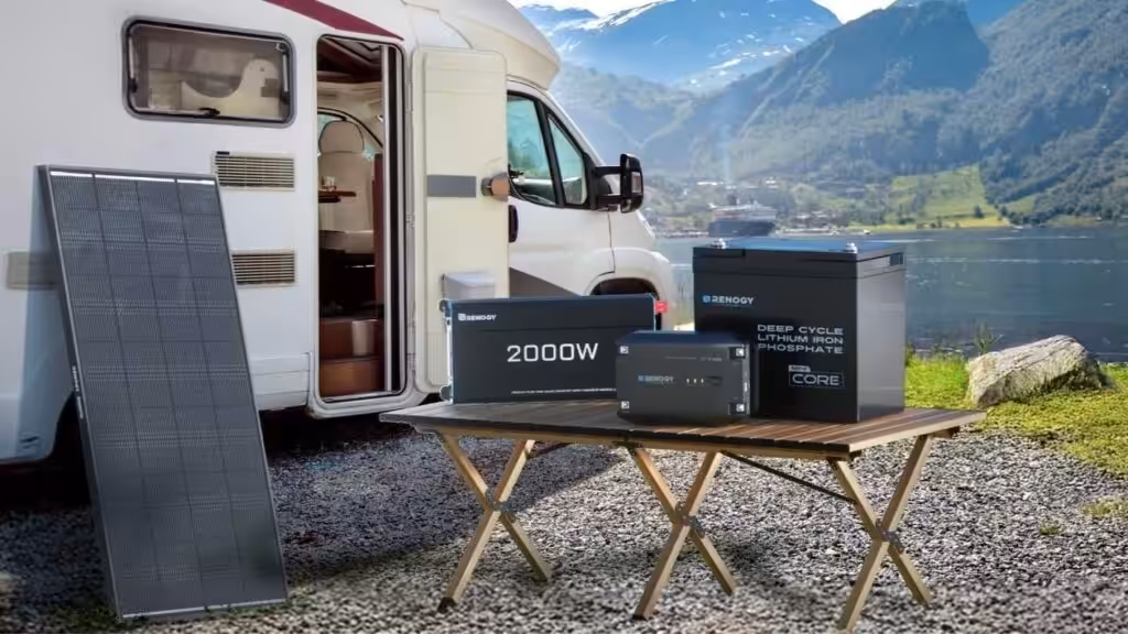 caravan power system